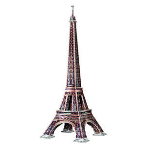3D Wrebbit Eiffelova veža - 3D puzzle