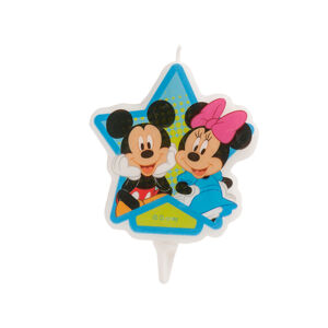 Dekora Narodeninová sviečka - Mickey & Minnie 7,5 cm