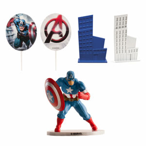 Dekora Sada ozdôb na tortu - Capitan America/Avengers