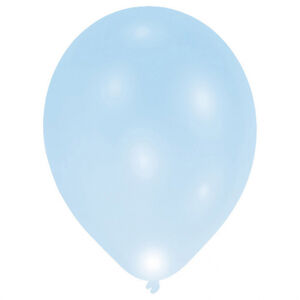 Amscan LED balónik modrý 5 ks