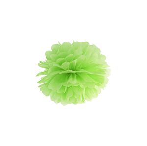 PartyDeco Pompom v tvare zeleného kvetu 25 cm