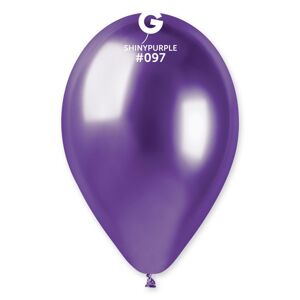 Gemar Chrómový balón - fialový 33 cm