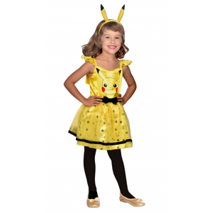Amscan Detský kostým - Pikachu šaty Veľkosť - deti: S