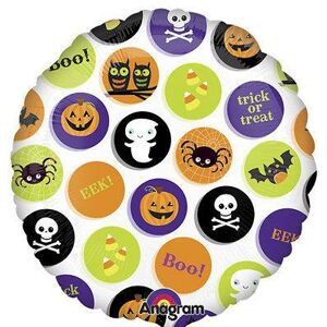 BP Fóliový balón - Halloween kruh