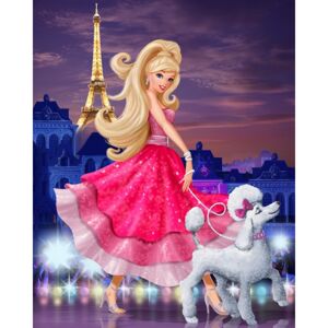 785558 NORIMPEX 5D Diamantová mozaika - Barbie v Paríži