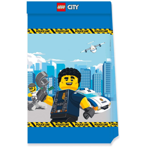 Procos Papierová party taška -  Lego city 4 ks