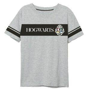 EPlus Pánske tričko Harry Potter - Rokfort sivé Veľkosť - dospelý: L