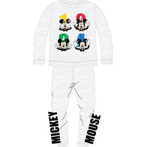EPlus Chlapčenské pyžamo - Mickey Mouse svetlosivé Veľkosť - deti: 104
