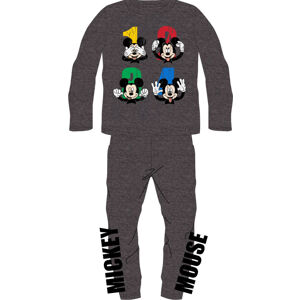 EPlus Chlapčenské pyžamo - Mickey Mouse tmavosivé Veľkosť - deti: 110