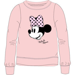 EPlus Dievčenská mikina - Minnie Mouse ružová Veľkosť - deti: 134/140