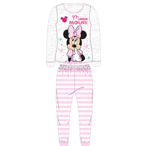 EPlus Dievčenské pyžamo - Minnie Mouse ružové Veľkosť - deti: 116