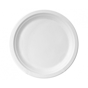 Godan Kompostovateľné taniere z cukrovej trstiny - biele 23 cm 6ks