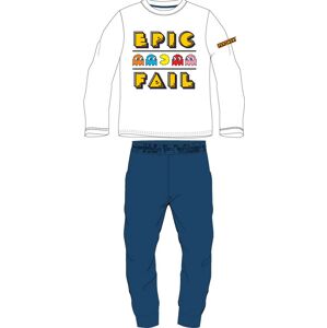 EPlus Chlapčenské pyžamo - Pacman modré Veľkosť - deti: 134