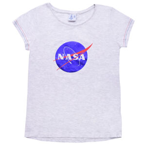 EPlus Dievčenské tričko - NASA sivé Veľkosť - deti: 152