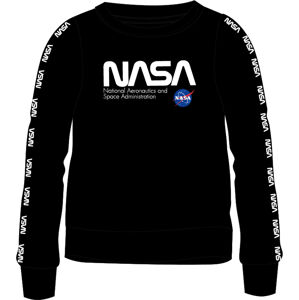 EPlus Pánska mikina - NASA čierna Veľkosť - dospelý: XXL