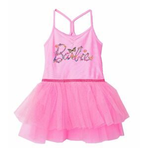 EPlus Dievčenské tylové šaty - Barbie ružové Veľkosť - deti: 116/122