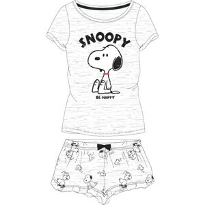 EPlus Dámske pyžamo - Snoopy sivé Veľkosť - dospelý: XL