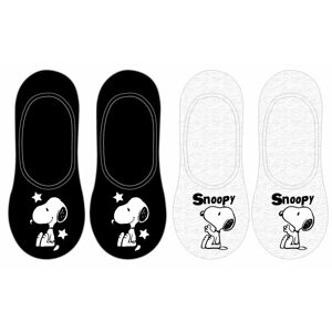 EPlus Sada 2 párov dámskych ponožiek - Snoopy mix Veľkosť ponožiek: 35-38