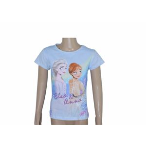 Setino Dievčenské tričko - Frozen (modré) Veľkosť - deti: 8 rokov