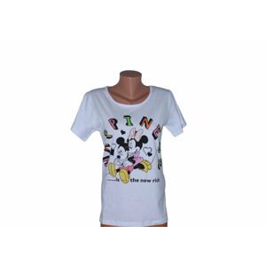 Setino Dámske tričko - Minnie Mouse Hapiness biele Veľkosť - deti: L