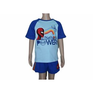 Setino Letný plážový set Spiderman - modrý Veľkosť - deti: 8 rokov