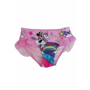 Setino Dievčenské plavky (spodok) - Minnie Mouse Unicorn svetloružové Veľkosť - deti: 110