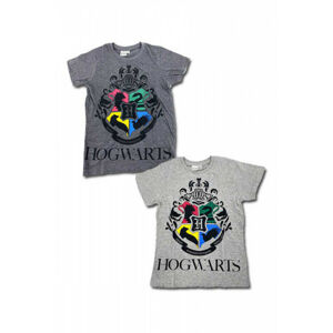 Setino Detské tričko - Harry Potter Hogwarts tmavosivé Veľkosť - deti: 146