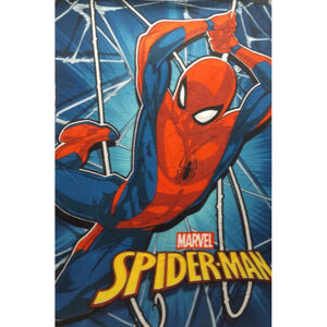 Setino Detská deka - Marvel Spiderman modrá 100 x 140 cm