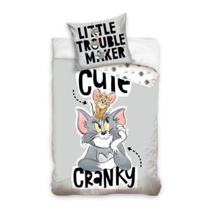 Carbotex Posteľné obliečky - Tom and Jerry Cute Cranky