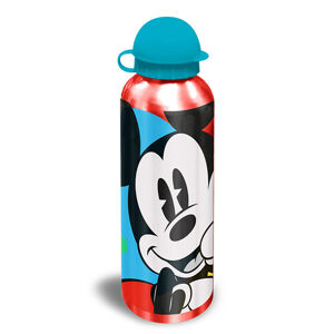 Euroswan Fľaša na vodu Mickey Mouse - červená