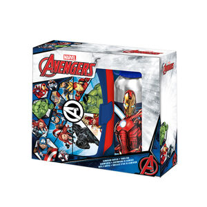 Euroswan Set box na desiatu + fľaša - Avengers
