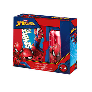 Euroswan Set box na desiatu + fľaša - Spiderman Marvel