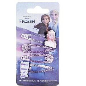 Cérda Sponky do vlasov Frozen - Elsa fialové 4 ks