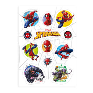 Dekora Jedlé ozdoby na tortu - Spiderman Marvel 12 ks