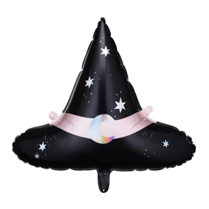 PartyDeco Fóliový balón - Čarodejnícky klobúk 66,5 x 57,5 cm