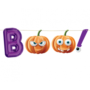 Godan Banner - Halloween Boo Trick or Treat 150 cm