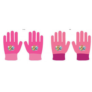 Setino Dievčenské zimné rukavice - Paw Patrol tmavoružové