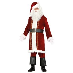 Guirca Pánsky kostým - Santa Claus bordový Veľkosť - dospelý: L