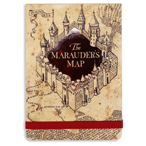 Half Moon Bay Vreckový zápisník Harry Potter - Záškodnícka mapa