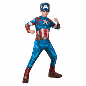 Rubies Detský kostým - Marvel Captain America Veľkosť - deti: M