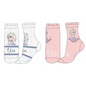 EPlus Sada 2 párov detských ponožiek - Frozen Veľkosť ponožiek: 23-26