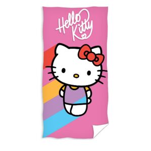 Carbotex Osuška - Hello Kitty ružová