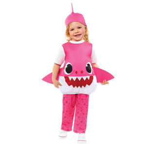 Rubies Detský kostým ružový - Baby Shark Veľkosť - deti: XS