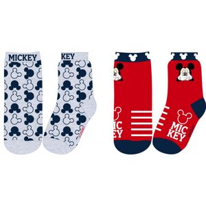 EPlus Sada 2 párov detských ponožiek - Mickey Mouse Veľkosť ponožiek: 27-30