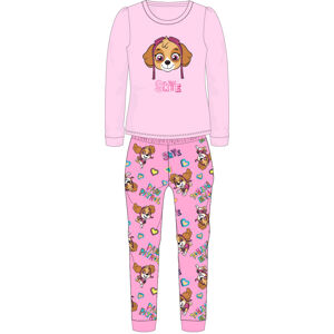 EPlus Dievčenské teplé pyžamo - Paw Patrol Sky, ružové Veľkosť - deti: 116/128