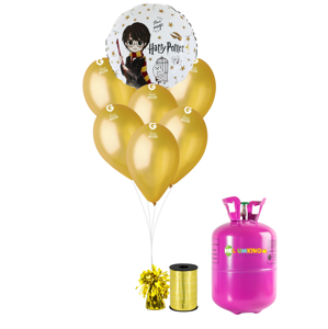 HeliumKing Hélium párty set - Harry Potter zlatý