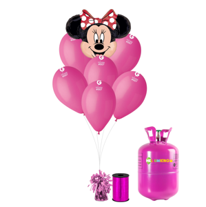 HeliumKing Hélium párty set - Minnie Mouse