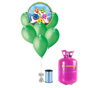 HeliumKing Hélium párty set - Baby Shark