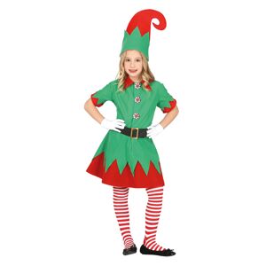 Guirca Dievčenský vianočný kostým - Elfka Veľkosť - deti: XL