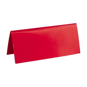 Santex Jednofarebné menovky Farba: červená